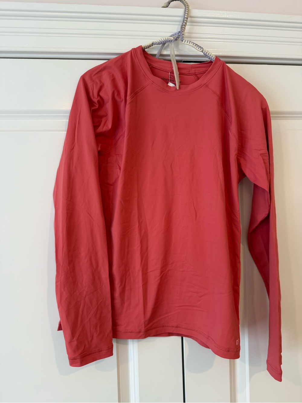 Vineyard Vines Kids Long-Sleeve Rashguard in Rose